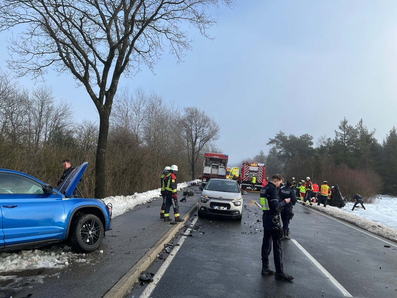 POL-AC: Schwerer Unfall in der Eifel - Frau und Mann schwer verletzt - Foto: presseportal.de
