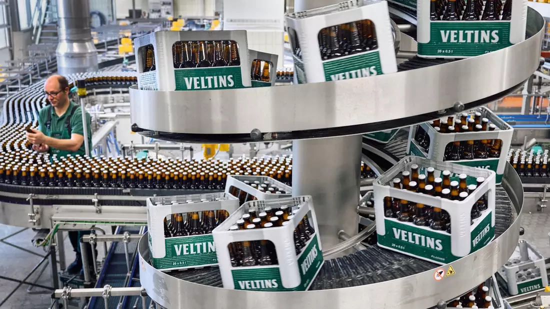 Dynamischen Trend fortgesetzt: Jubiläumsjahr beschert Veltins Allzeithoch mit Wachstum von 3,1% - Bild: presseportal.de