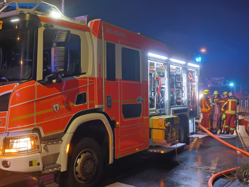 FW-SE: Kellerbrand im Lakweg in Kaltenkirchen - Foto: presseportal.de