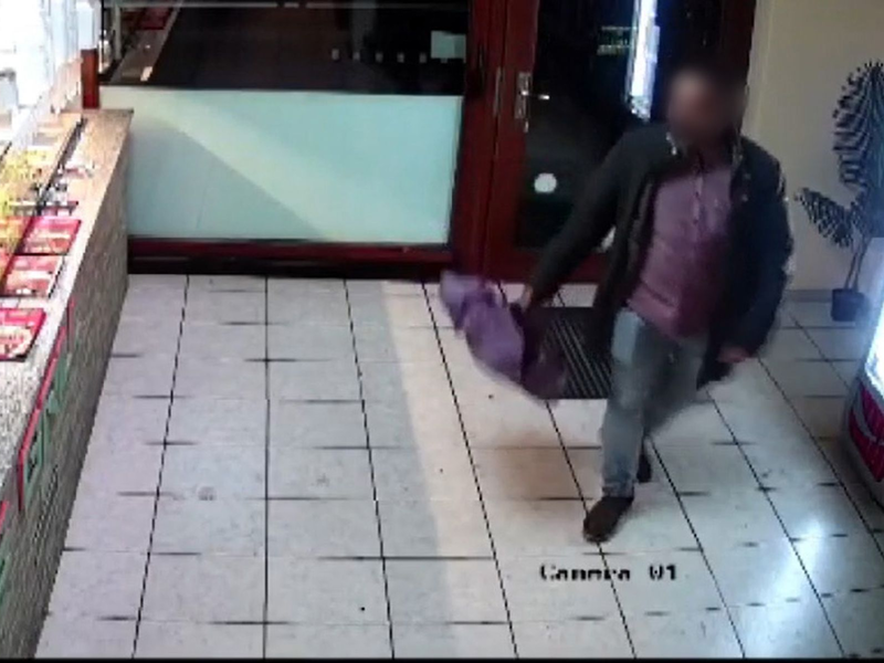 Taleb A. - hier ein Screenshot eines am 19. Dezember entstandenen Videos eines Grill-Imbisses - war vor seiner Tat lange schon im Visier der Behörden. - Foto: Saale Grill Bernburg/dpa