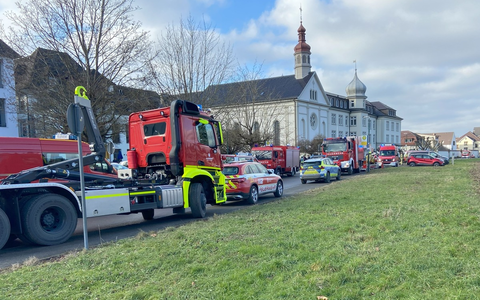 FW Allensbach: G3 Dieselaustritt größer 2000 Liter - Foto: presseportal.de