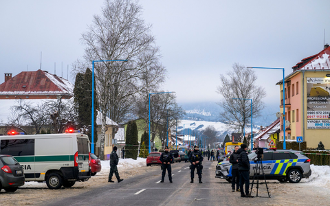 Das Gebäude des Gymnasiums, in dem der Amoklauf stattfand. Mit einem Messer hat ein 18 Jahre alter Schüler in einem Gymnasium in der Slowakei mindestens zwei Menschen getötet und mehrere verletzt. - Foto: Veronika Mihaliková/TASR/dpa