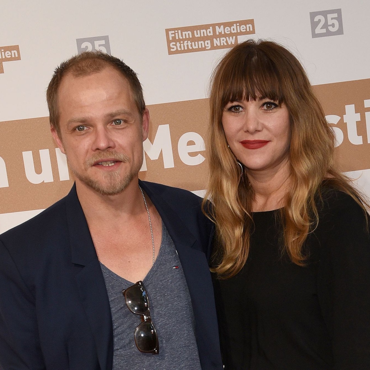 Sie sind geschieden: Schauspieler Matthias Koeberlin und seine Ex-Frau Diana. (Archivbild) - Foto: Henning Kaiser/ dpa