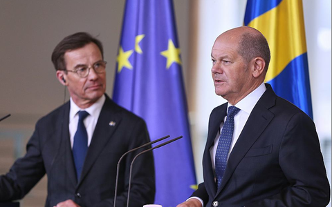 Ulf Kristersson und Olaf Scholz am 17.01.2025 - Foto: über dts Nachrichtenagentur