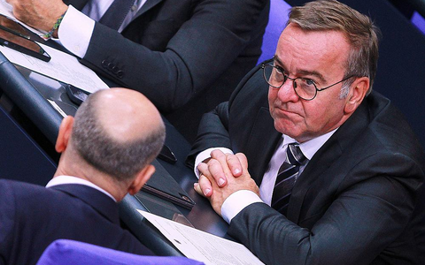 Olaf Scholz und Boris Pistorius (Archiv) - Foto: über dts Nachrichtenagentur