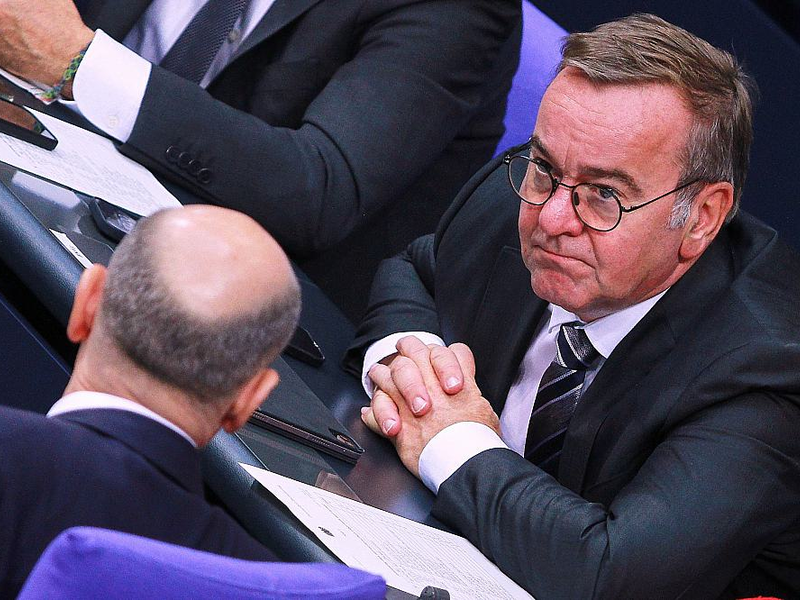 Olaf Scholz und Boris Pistorius (Archiv) - Foto: über dts Nachrichtenagentur