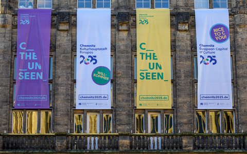 Chemnitz ist die viertgrößte Stadt in Ostdeutschland.  - Foto: Hendrik Schmidt/dpa