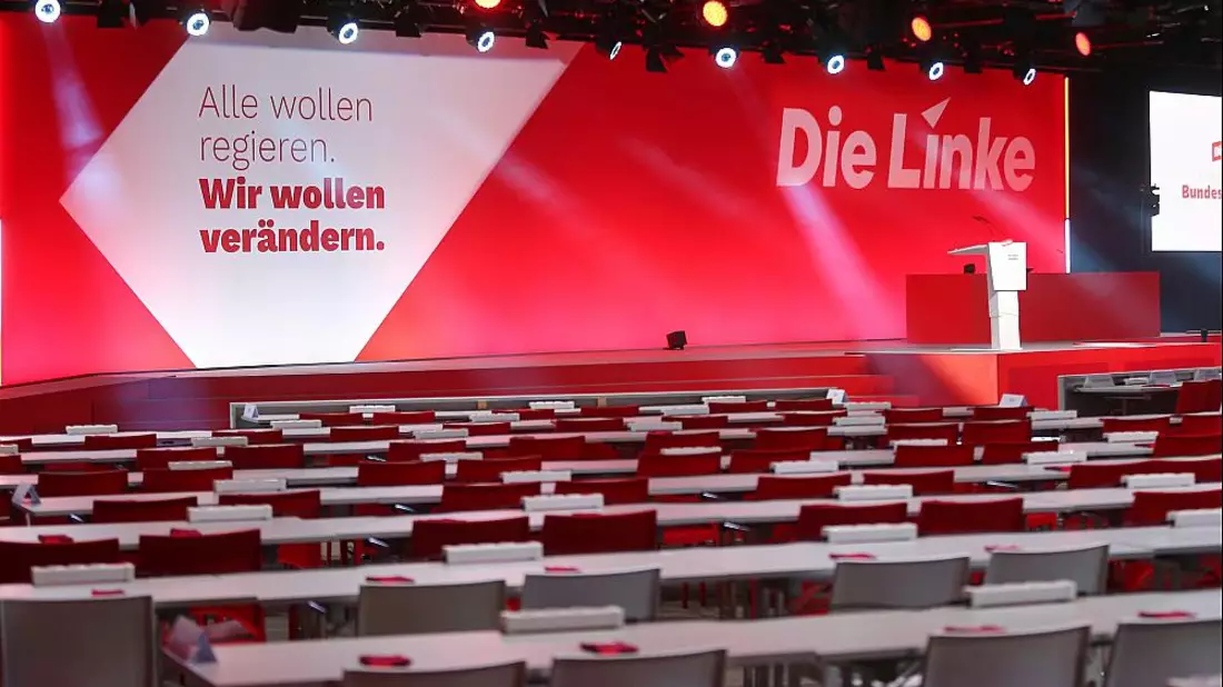 Linken-Parteitag am 18.01.2025 - Bild: über dts Nachrichtenagentur