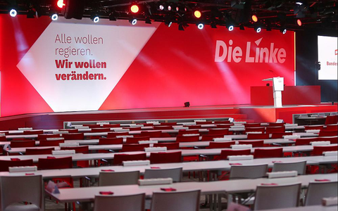 Linken-Parteitag am 18.01.2025 - Foto: über dts Nachrichtenagentur