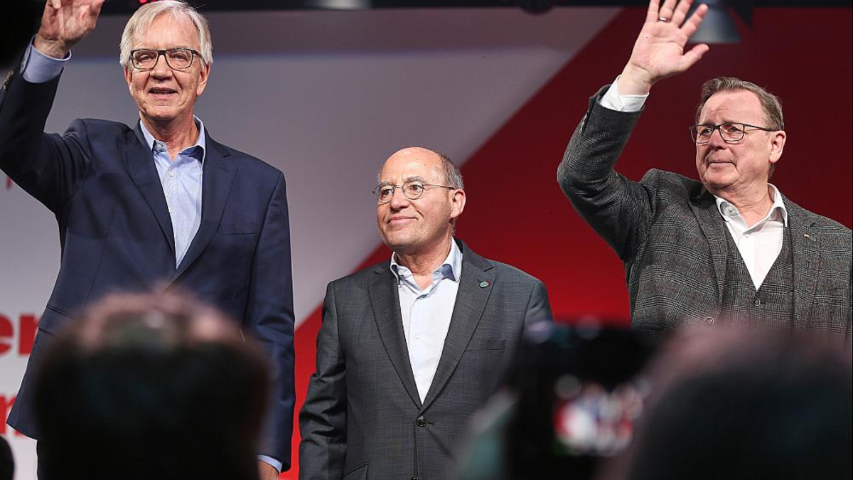 Mission Silberlocke: Dietmar Bartsch, Gregor Gysi, Bodo Ramelow (Archiv) - Foto: über dts Nachrichtenagentur