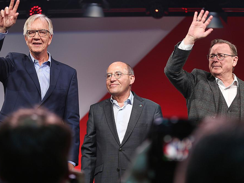 Mission Silberlocke: Dietmar Bartsch, Gregor Gysi, Bodo Ramelow (Archiv) - Foto: über dts Nachrichtenagentur