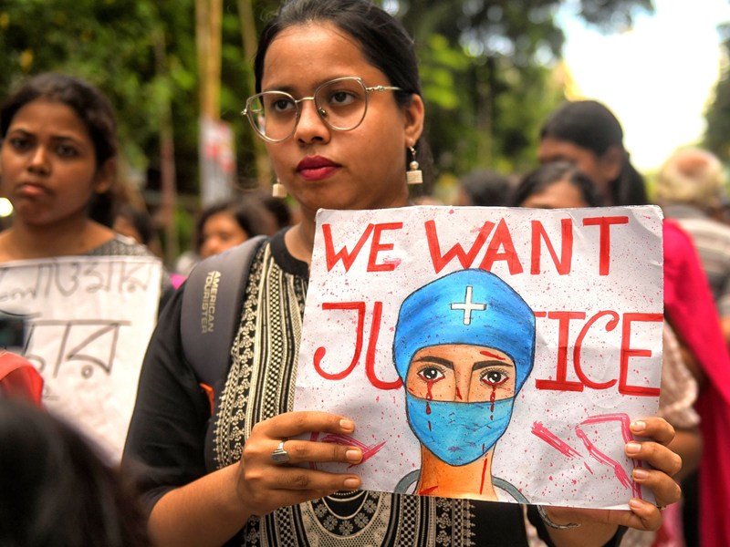Nach offiziellen Daten wird in dem bevölkerungsreichsten Land der Erde jede Viertelstunde ein neuer Vergewaltigungsfall gemeldet. (Archivbild) - Foto: Avishek Das/SOPA Images via ZUMA Press Wire/dpa