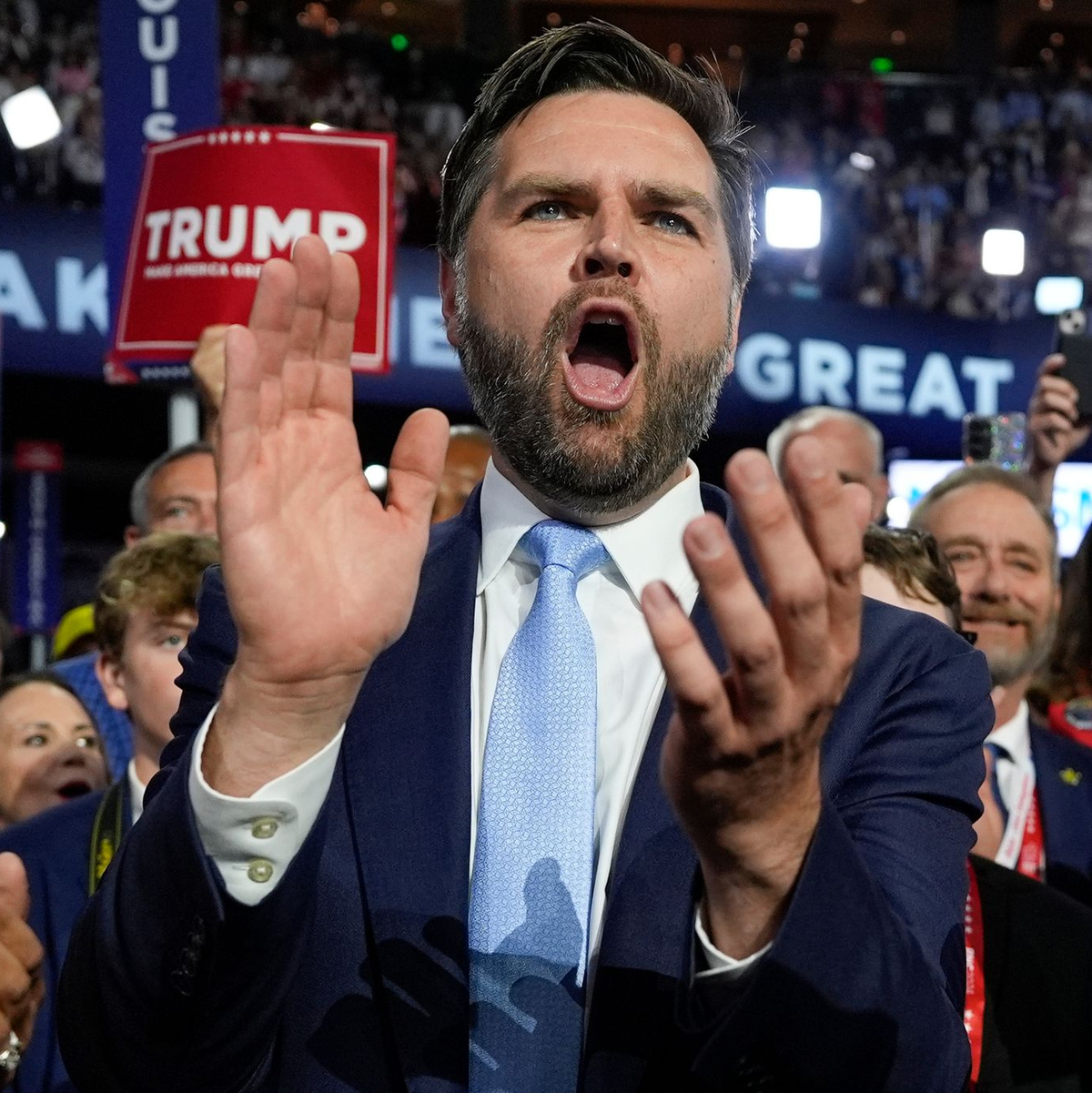 In Milwaukee bekam Vance großen Applaus. (Archivbild) - Foto: Carolyn Kaster/AP