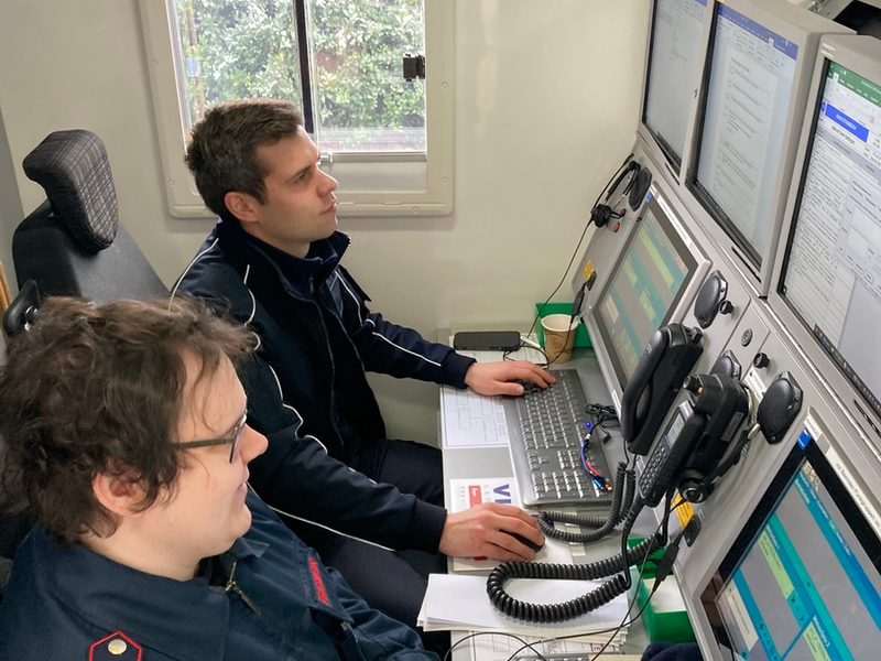 FW-EN: Hochhausbrandbekämpfung - Einsatzübung der Feuerwehr Hattingen - Foto: presseportal.de