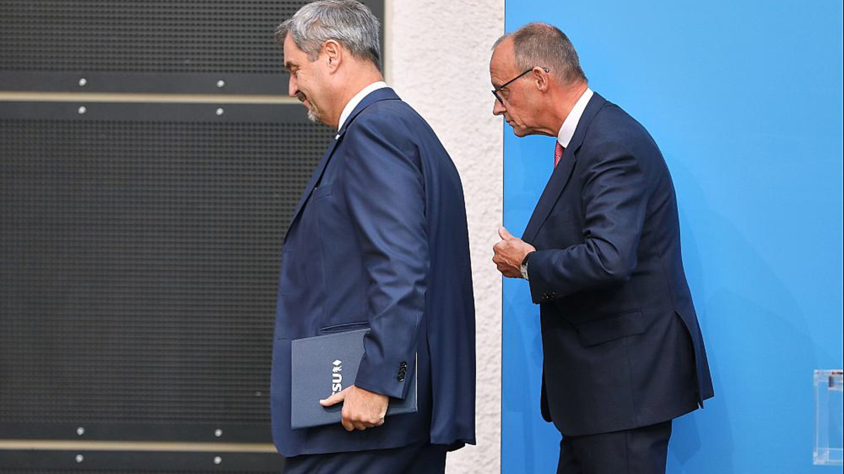 Markus Söder und Friedrich Merz (Archiv) - Foto: über dts Nachrichtenagentur