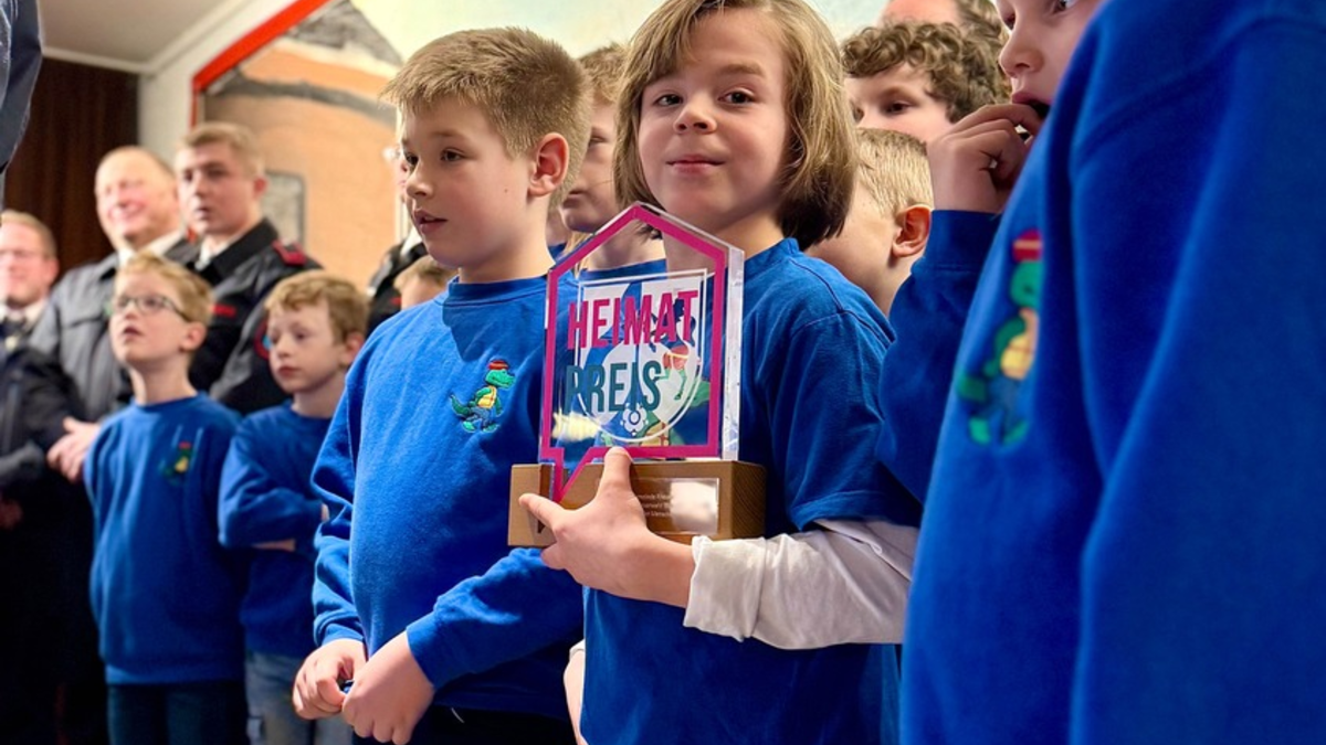 FW Rheurdt: Kinderfeuerwehr erhält den Heimatpreis der Gemeinde Rheurdt - Foto: presseportal.de