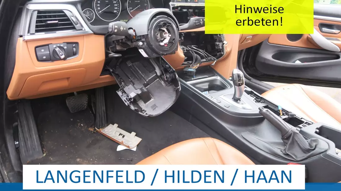 POL-ME: Täter entwendeten Airbags und Navigationsgeräte: Mehrere Autos ausgeschlachtet - Hilden / Haan / Langenfeld - 2501061 - Bild: presseportal.de