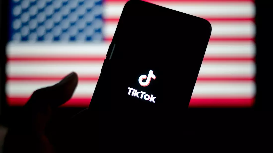 Am Sonntag war Tiktok plötzlich wieder zurück. - Bild: Adriana Adie/ZUMA Press Wire/dpa