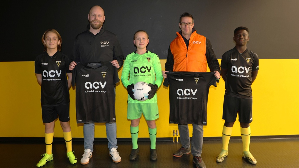 ACV schließt Hauptsponsor-Partnerschaft mit Alemannia Aachen: Engagement für Nachwuchs und Verkehrssicherheit - Foto: presseportal.de