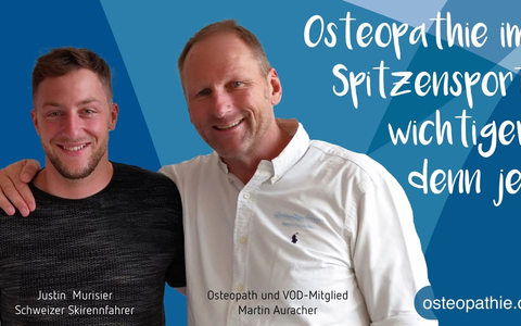 Osteopathie im Spitzensport wichtiger denn je / Interview mit Osteopath und VOD-Mitglied Martin Auracher vom OsteoZentrum Schliersee - Foto: presseportal.de