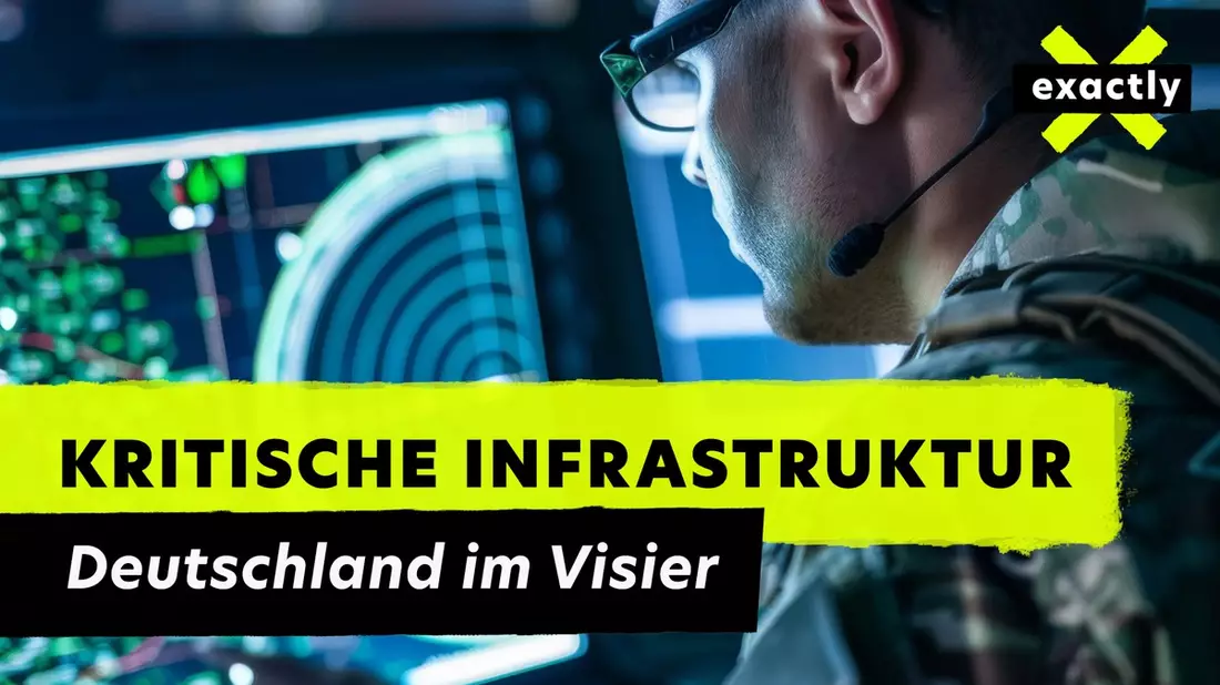 MDR-Reihe „exactly“ zum Thema: „Countdown zum Krieg? Kritische Infrastruktur im Visier“ - Bild: presseportal.de