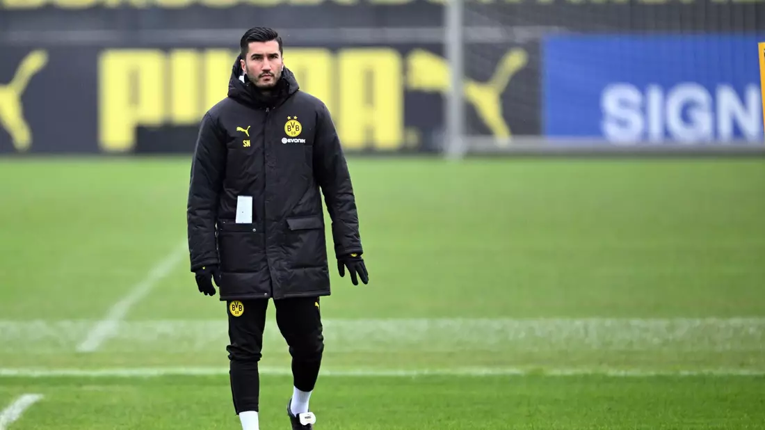 Nuri Sahin war im Training selbst am Ball aktiv. - Bild: Federico Gambarini/dpa