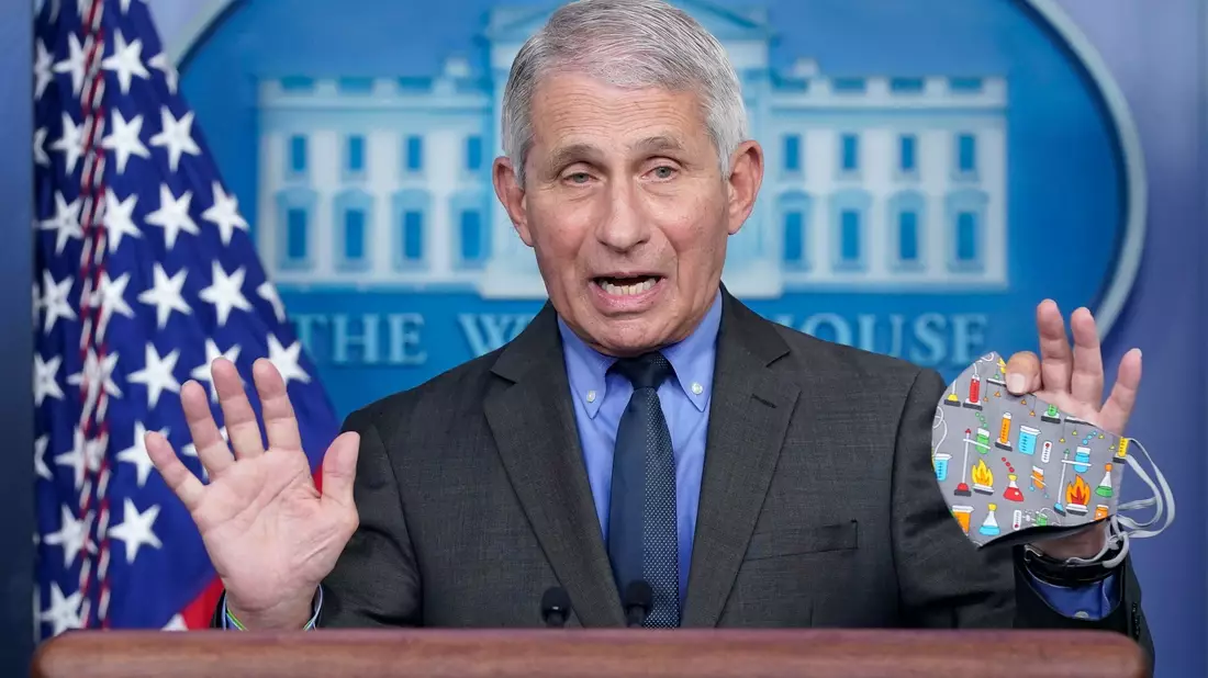 Der US-Immunologe Anthony Fauci.  - Bild: Patrick Semansky/AP/dpa
