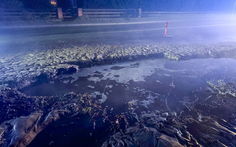 FW Flotwedel: Wasserrohrbruch sorgt für nächtlichen Einsatz in Eicklingen - Foto: presseportal.de