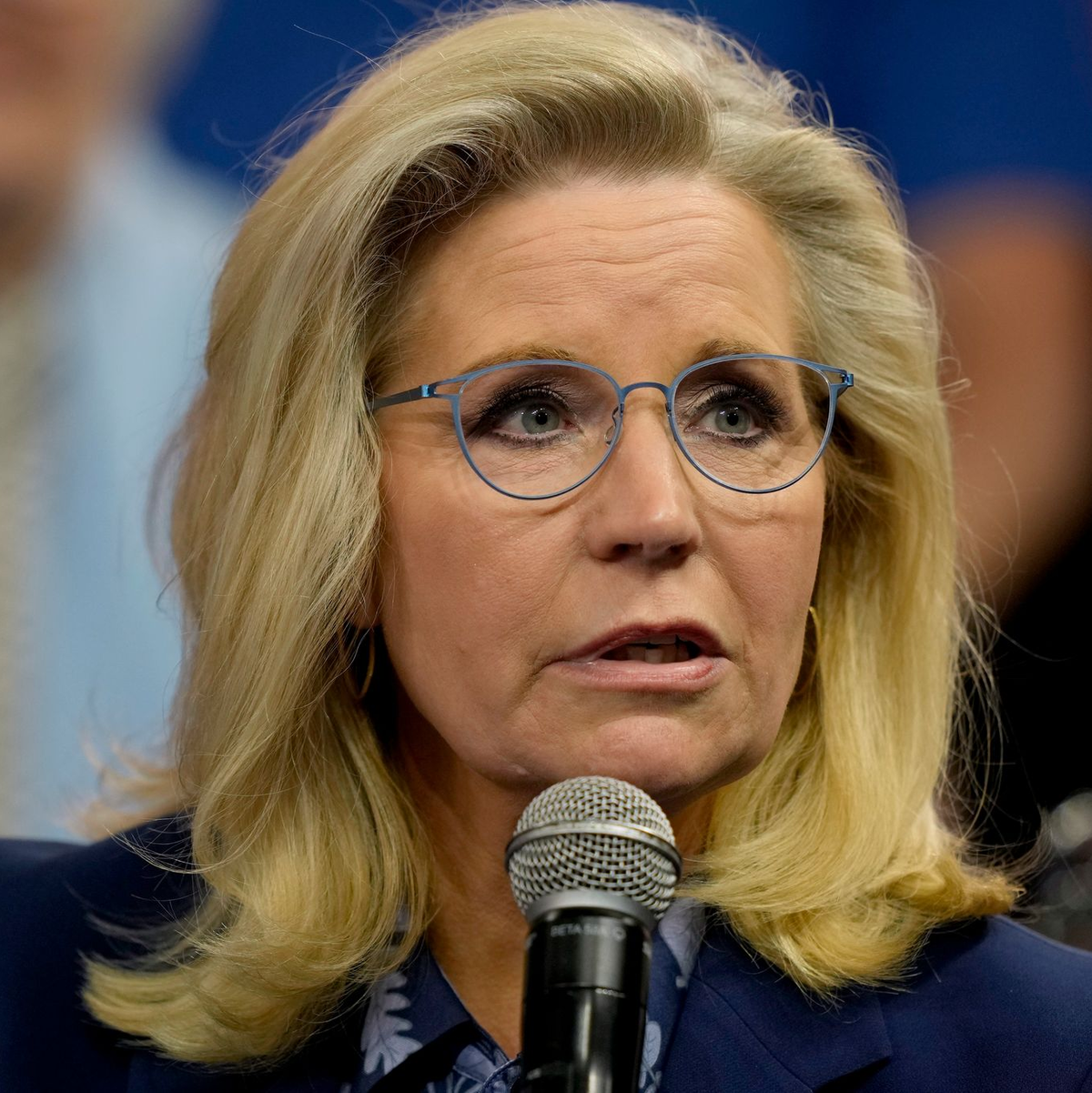 Die ehemalige republikanische Kongressabgeordnete Liz Cheney. (Archivbild) - Foto: Matt Rourke/AP