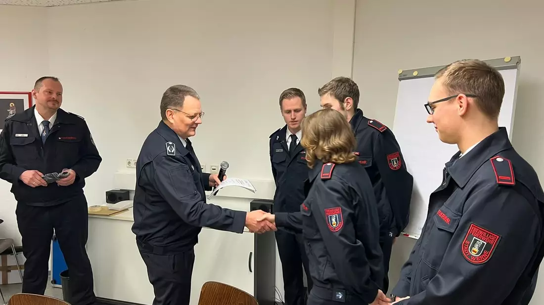 FW-WRN: Jahreshauptversammlung des Löschzuges Mitte der Freiwilligen Feuerwehr Werne - Bild: presseportal.de
