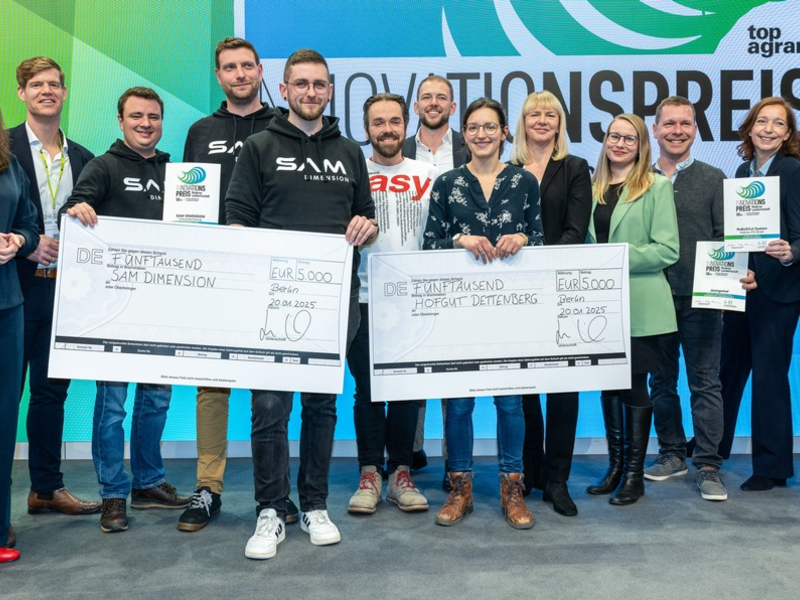 Innovationspreis Moderne Landwirtschaft 2025: SAM-Dimension und Hofgut Dettenberg als Gewinner ausgezeichnet - Foto: presseportal.de
