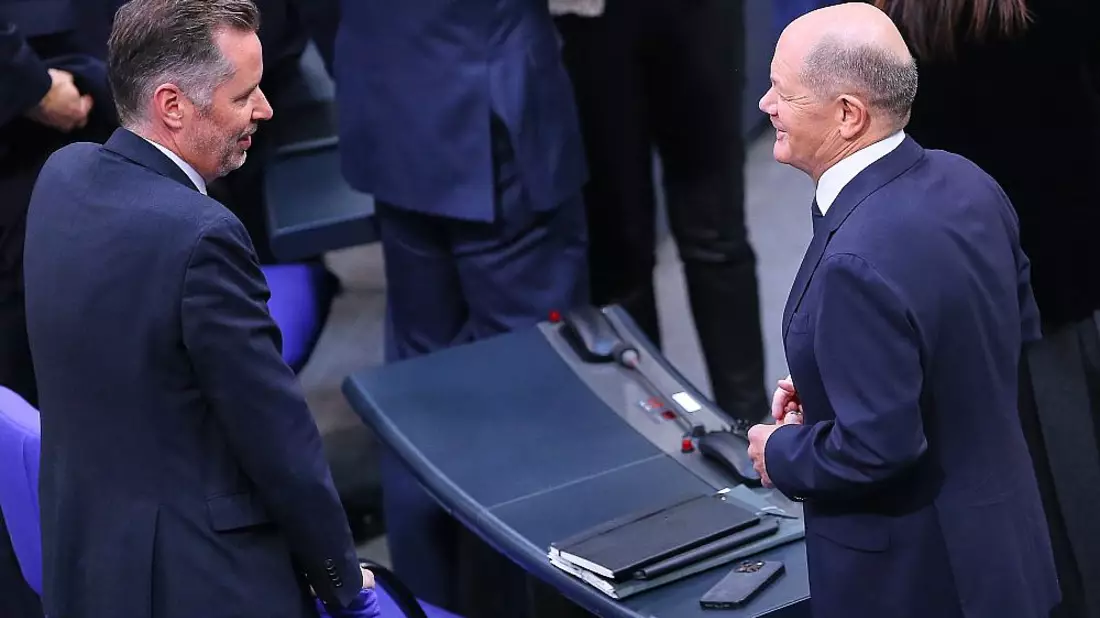 Christian Dürr und Olaf Scholz (Archiv) - Bild: über dts Nachrichtenagentur