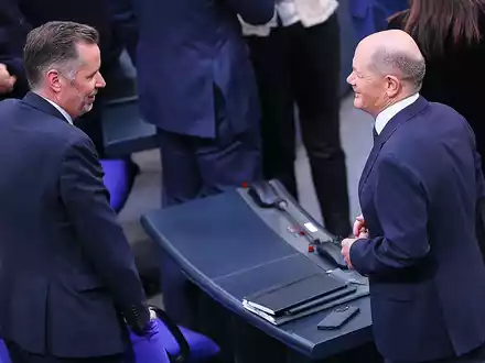 Christian Dürr und Olaf Scholz (Archiv) - Foto: über dts Nachrichtenagentur