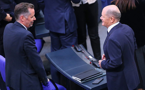 Christian Dürr und Olaf Scholz (Archiv) - Foto: über dts Nachrichtenagentur