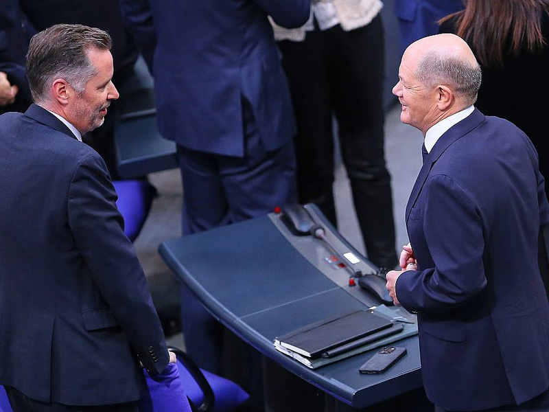 Christian Dürr und Olaf Scholz (Archiv) - Foto: über dts Nachrichtenagentur