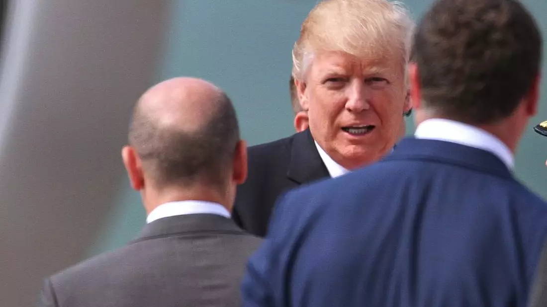 Olaf Scholz und Donald Trump (Archiv) - Bild: über dts Nachrichtenagentur