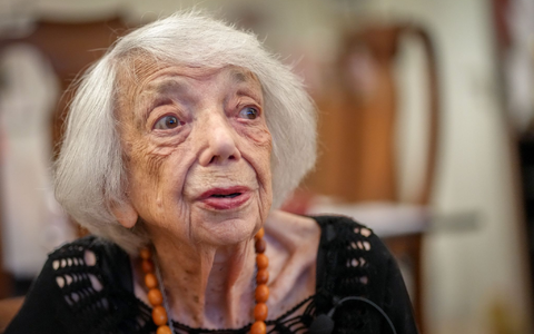 Mit fast 90 Jahren kam Friedländer nach Deutschland zurück.  - Foto: Kay Nietfeld/dpa