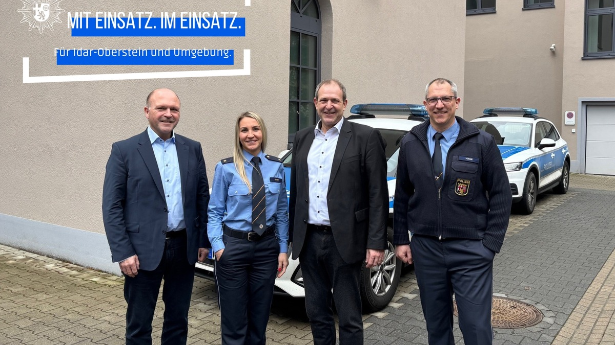 POL-PDTR: Polizei und Stadt Idar-Oberstein treffen sich zum Jahresauftakt - Foto: presseportal.de