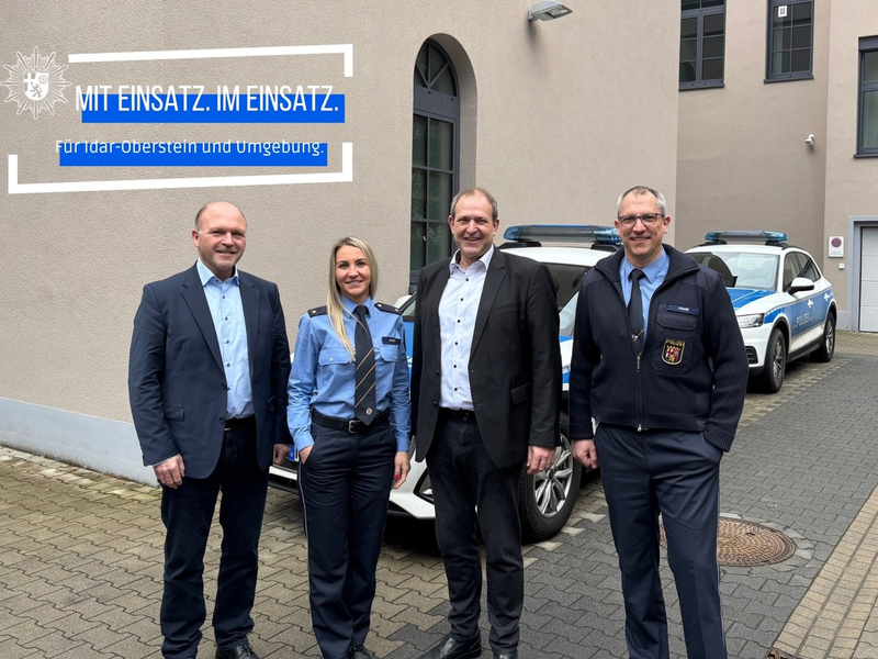 POL-PDTR: Polizei und Stadt Idar-Oberstein treffen sich zum Jahresauftakt - Foto: presseportal.de