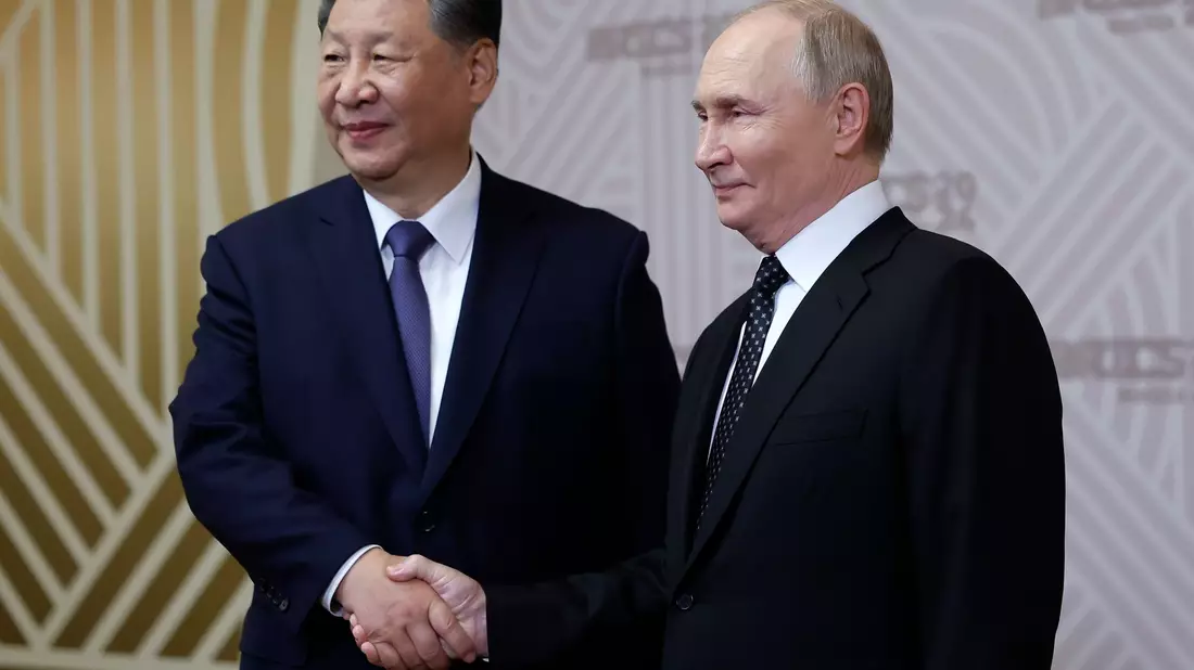 Trumps mächtigste Kontrahenten reagieren mit einer Videokonferenz. - Bild: Maxim Shemetov/Pool Reuters/AP/dpa