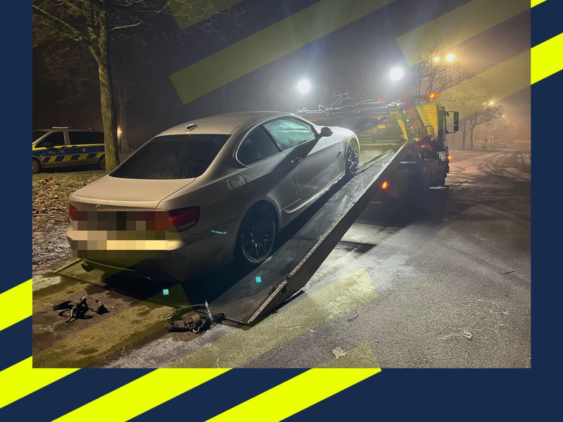 POL-DU: Neudorf-Süd: Polizei zieht getunten BMW aus dem Verkehr - Foto: presseportal.de