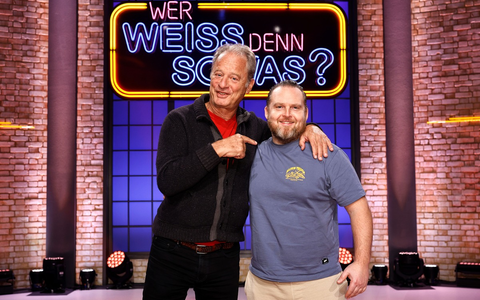 Hausmeister Krause-Reunion: Tom Gerhardt und Axel Stein bei Wer weiß denn sowas? - Das Wissensquiz vom 27. bis 31. Januar 2025, um 18:00 Uhr im Ersten - Foto: presseportal.de