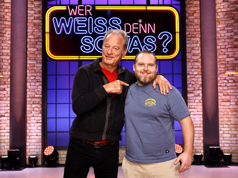 Hausmeister Krause-Reunion: Tom Gerhardt und Axel Stein bei Wer weiß denn sowas? - Das Wissensquiz vom 27. bis 31. Januar 2025, um 18:00 Uhr im Ersten - Foto: presseportal.de