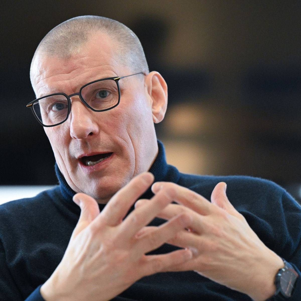 Matthias Ranke berichtet von einer angespannten Stimmung am Kunstturn-Forum in Stuttgart.  - Foto: Bernd Weißbrod/dpa