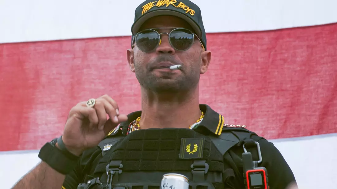 Der Anführer der rechten «Proud Boys», Henry Enrique Tarrio, gehörte nach der Kapitol-Attacke zu den Angeklagten mit den höchsten Haftstrafen. (Archivbild) - Bild: Allison Dinner/FR171780 AP/AP/dpa