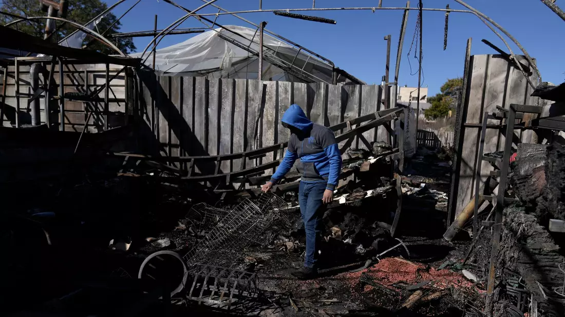 Die Gewalt israelischer Siedler im Westjordanland hat zugenommen.   - Bild: Majdi Mohammed/AP/dpa