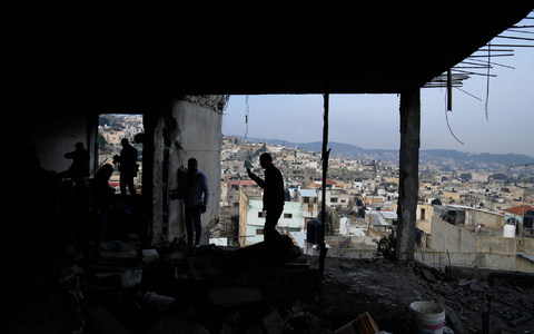 Bei dem israelischen Militäreinsatz im Westjordanland kamen nach palästinensischen Angaben mehrere Menschen ums Leben.   - Foto: Nasser Nasser/AP/dpa