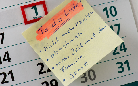 Zum Jahresanfang nehmen sich viele Menschen vor, Gewohnheiten zu ändern. (Symbolbild) - Foto: Arno Burgi/dpa-Zentralbild/dpa