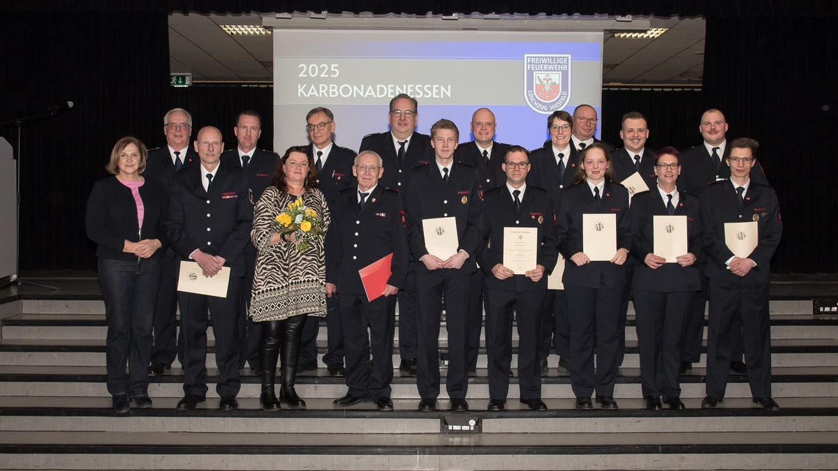 FW Dinslaken: Jahresfest 2025 Löschzug Hiesfeld Freiwillige Feuerwehr Dinslaken - Foto: presseportal.de