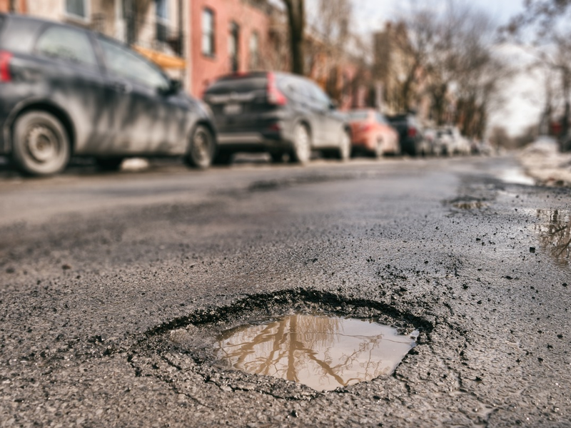 Rüttelstrecke Deutschland: 79 Prozent der Autofahrer klagen über Schlaglöcher - Foto: presseportal.de